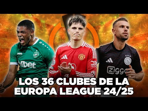 Los 36 CLASIFICADOS a la EUROPA LEAGUE 2024-25