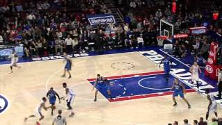 Noel Hangs On The Rim | Orlando Magic vs Philadelphia 76ers | (02/23/2016)