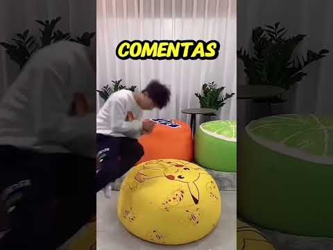 Estás CANSADO y necesitas un SILLÓN PUFF para RELAJARTE ¿Cuál elegirás? 😴 #shorts