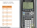 Calculating the Correlation Coefficient on a TI-84