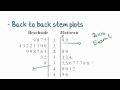 Understanding Back-to-Back Stem Plots