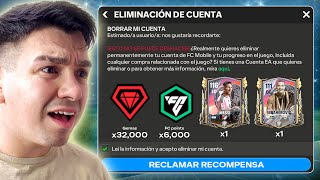 Mi cuenta de FC MOBILE se ⏱ REINICIO 🥺 y me dieron esto ....