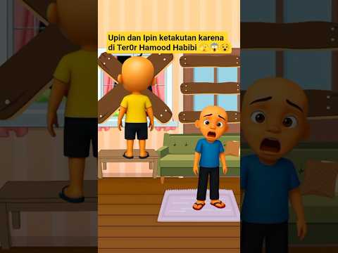 Upin dan Ipin ketakutan karena di Ter0r Hamood Habibi 🫣😱😵 #cartoon #upinipin #hamoodhabibi