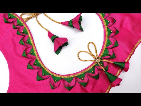 Beautiful blouse design|| New modle blouse back neck design cutting| latest blouse| Stylish design