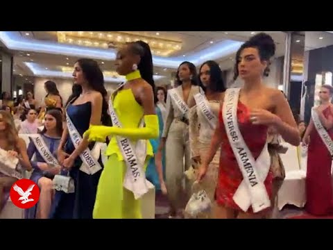 YouTube video thumbnail: Miss Universe Contestants Walk out After Miss Mexico ‘Humiliated’ by Pageant Director