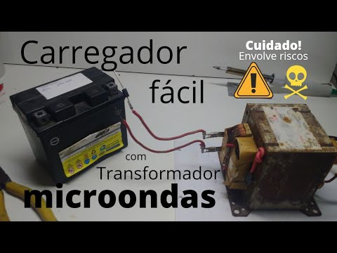 Passo a Passo - Carregador de Baterias Caseiro Fácil v.4 (Sem modificar o trafo e sem aquecimento)