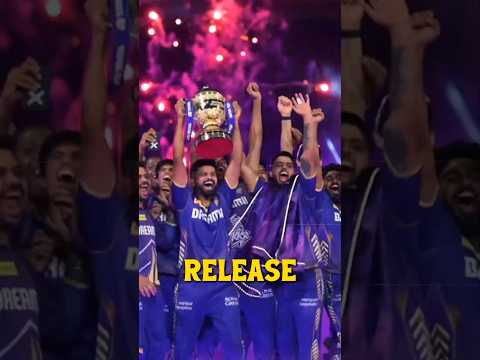 Shreyas Iyer पिछ्ले Season के Champion Captain होने के बावुजुद KKR ने Release कियु करदिया #shorts