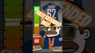 Billy’s beef and Thuney are fully extended.Jus levels critical. #JoeThuney #ChicagoBears #dabears
