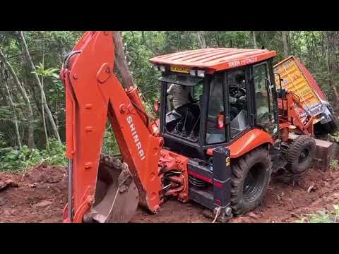 JCB Rescue Container Truck Carring New Cars