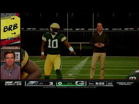 Peyton Manning Explains Man Zone Coverage Tells - Jordan Love Does It Correctly