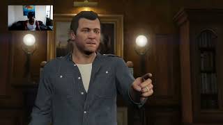 playing gta storymode 