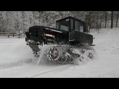 ДТ75 на японском V8 в 300 сил! Работаем над комфортом!
