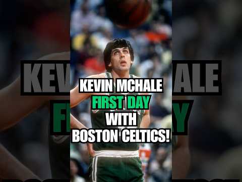 Kevin McHale TELLS a FUNNY STORY about his FIRST DAY with the Boston Celtics! 🔥#shorts #nba