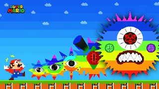 Mario vs EVOLUTION of Sprunki OC Rainbow Mr.Sun NEW Version | GM Animation