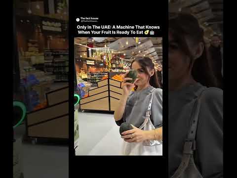 🇦🇪 Futuristic Grocery Shopping!
