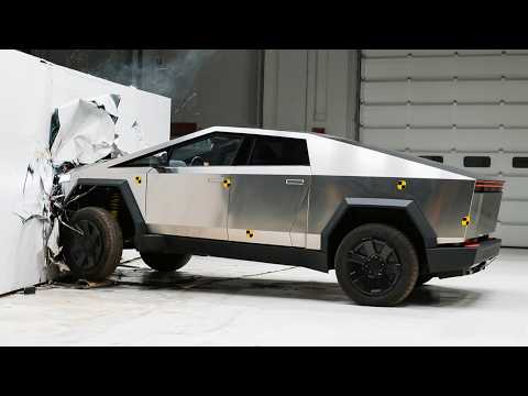 MOST EXTREME TESLA CYBERTRUCK CRASH TEST - SAFE?