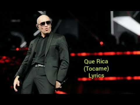 pitbull,Sak Noel & Salvi-Que Rica(Tocame) Lyrics