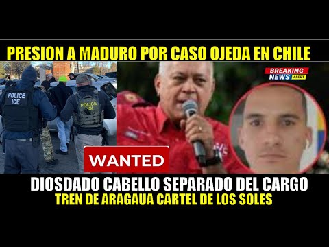 URGENTE!! DIOSDADO SEPARADO del cargo esta SEMANA