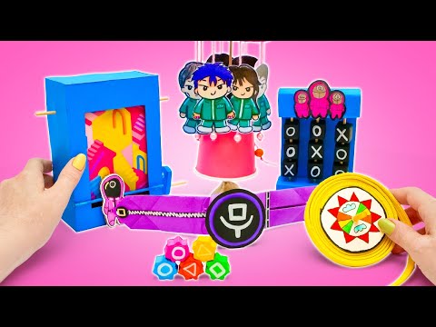 DIY Tic-Tac-Toe, Gonggi & Beyond! 🦑😲 Epic Paper Crafts You Must Try!