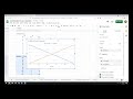 Creating a Supply and Demand Graph in Google Sheets