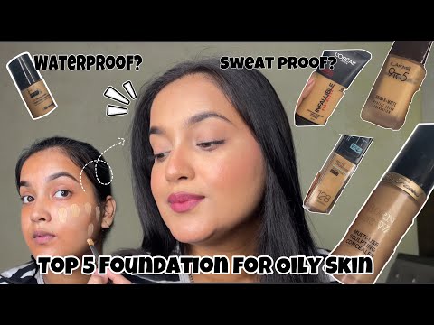 Best Foundation For Oily Skin✅ Waterproof,Sweat Proof, Long lasting Foundation Under 1000/-