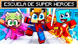 Danycopetin va a la ESCUELA de SUPERHÉROES en Minecraft!