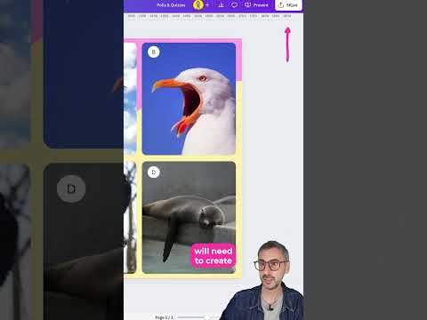 New Interactive Polls and Quizzes in Canva!