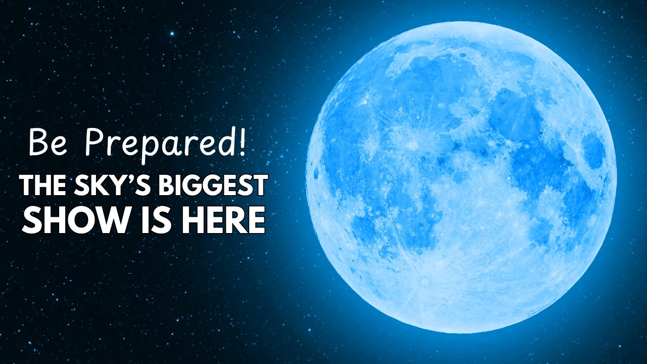 Space Alert: A Rare Super Blue Moon is Coming. You Can’t Afford to Miss!