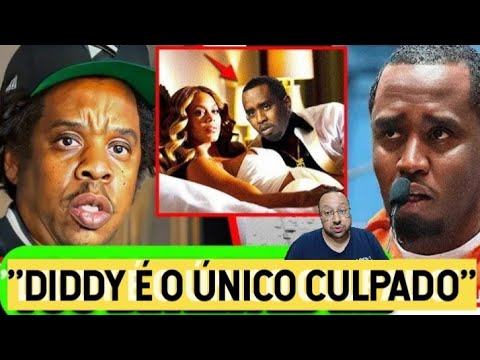 Jay Z diz que Diddy é o ÚNICO culpado de VITIMAR CONVIDADA em festa e Beyoncé SABIA DE TUDO