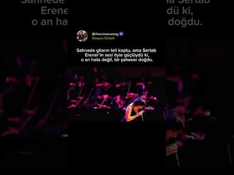 SAHNEDE GİTARIN TELİ KOPUYOR #popmuzik #sertaberener #sezenaksu #ajdapekkan #magazin #keşfetbeni