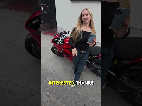 Did I handle this properly? #ducati #motorcycle #couple