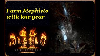 How to farm Hell Mephisto with bad gear (d2r) Season 3