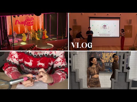 VLOG| Vemos la final de Drag Race, seguimos en el campus, vuelta a Albacete y uñas nuevas 🎅🏻🎄🎁