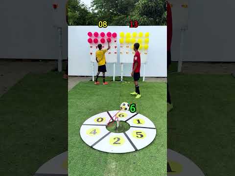 Football spin challenge ! who will win ? part2