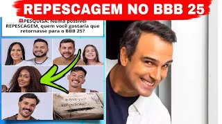 BBB 25: REPESCAGEM NO BBB 25 PRODUÇÃO IRA COLOCAR GIOVANNA IRMÃ DE GRACYANNE NA CASA😱