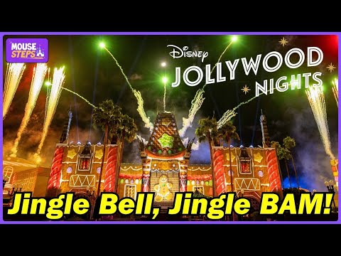 Jingle Bell, Jingle BAM! Nighttime Spectacular at Disney Jollywood Nights 2024