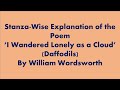 William Wordsworth's Poem Analysis