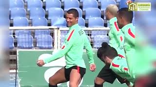 MOMEN LUCU CRISTIANO RONALDO DI LUAR LAPANGAN