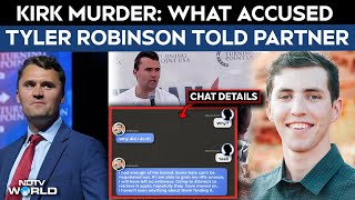 Chalie Kirk Shooting | What Accused Tyler Robinson Told Partner: "Killed Charlie Kirk Because...."