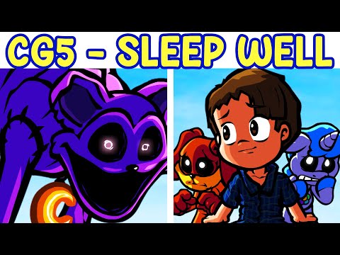 FNF SLEEP WELL (CG5) - VS Cat Nap // Poppy Playtime 3