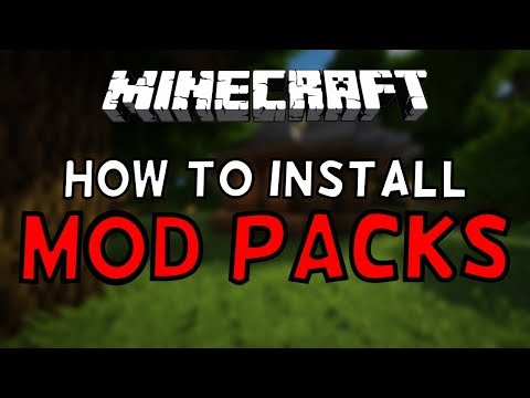 installing mod packs throught he minecraft launcher