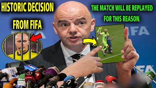 Congrats🥳FIFA to replay Barça vs Inter after suspending Marciniak for scandalous calls against Barça