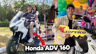 My First Brand New Motorcycle | with My Wife