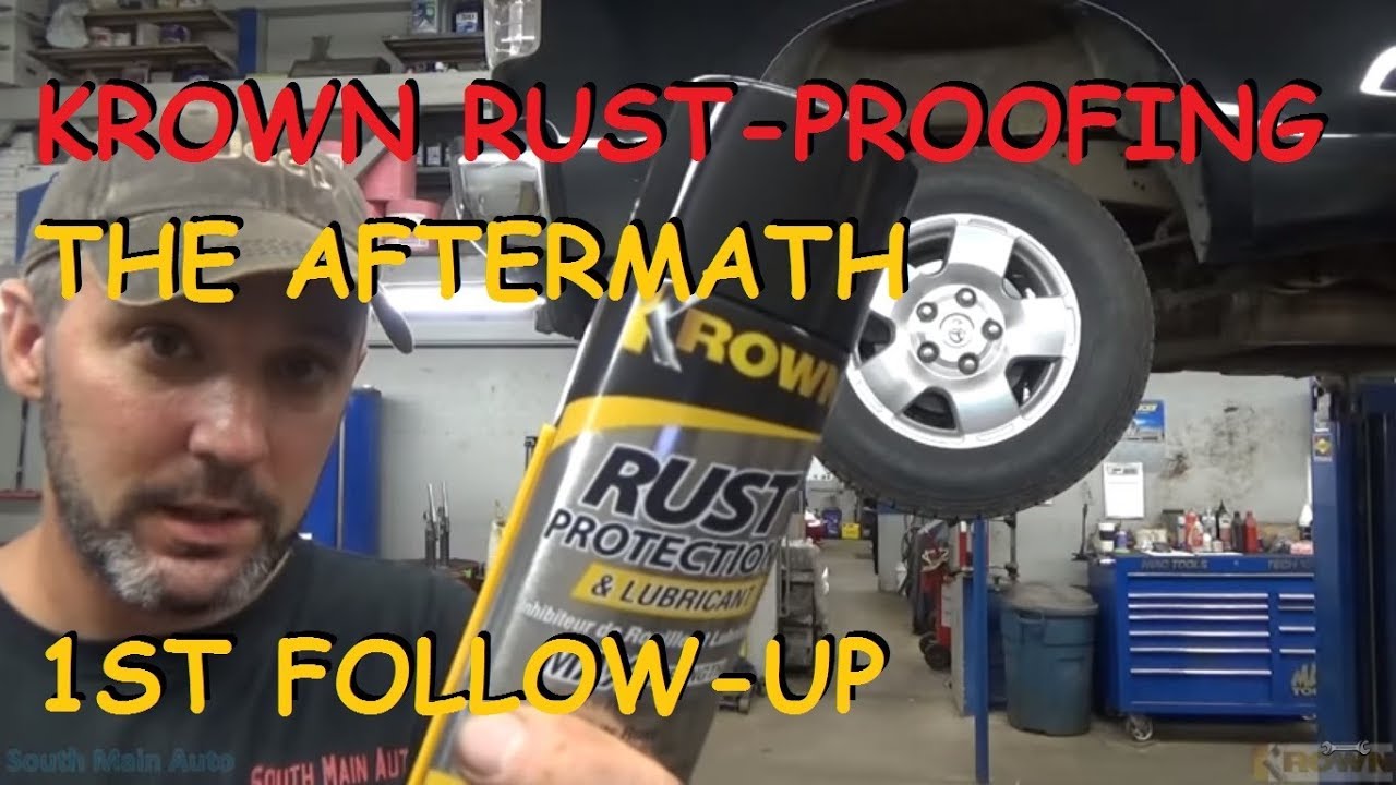 Krown Rust Proofing: The Aftermath 5 Months Later.