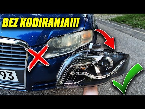 Ova SVJETLA su PROMIJENILA AUTO – Audi A4 B7 BUDŽENJE počinje!