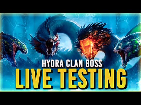 Hydra Clan Boss Release First Live Test! Raid Shadow Legends