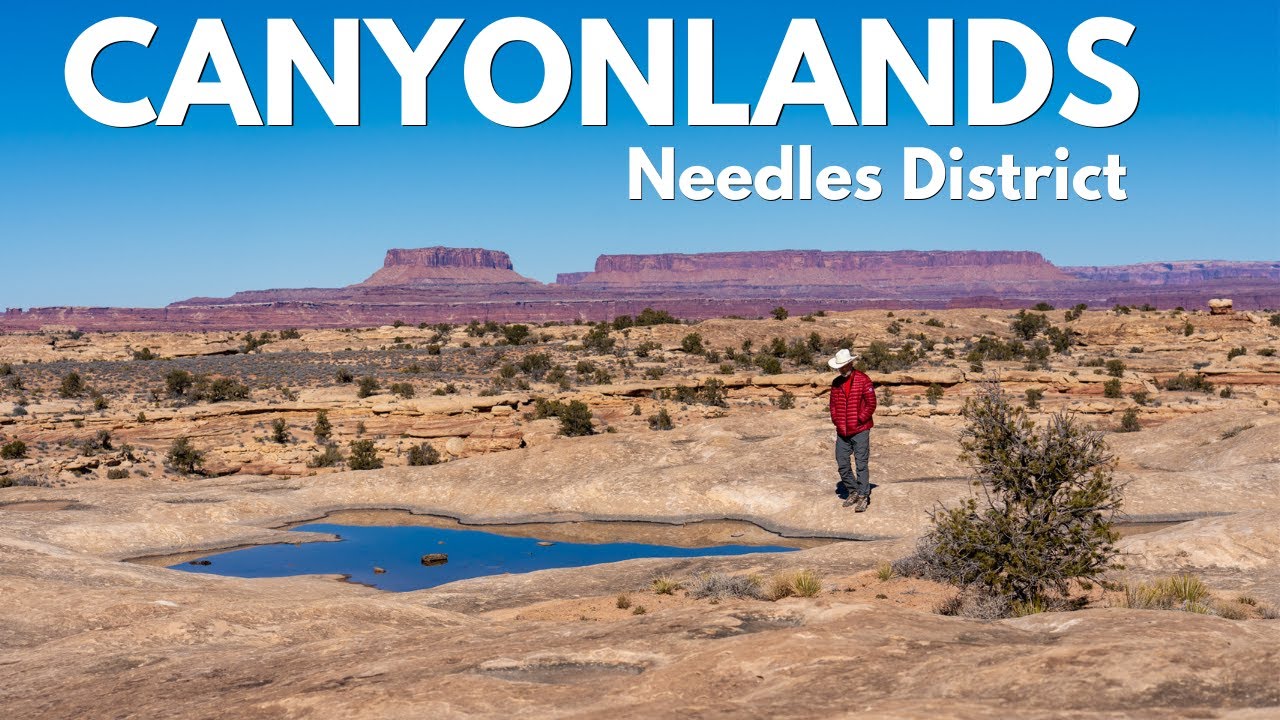 Canyonlands National Park Needles District Cave Springs, Pothole Point & Wooden Shoe Arch