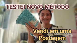fiz tapetes ovais, folha fácil e vim te contar como vender