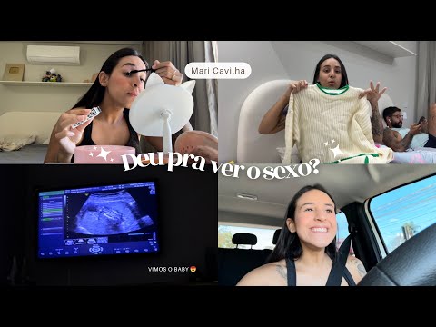 DIA DO ULTRASSOM MORFOLÓGICO, DEU PRA VER O SEXO DO BABY? 😨 | RECEBIDOS SHEIN!