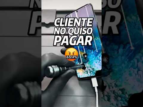 Cliente no quiso pagar🤬🤬⛔️🚫#reparaciondecelulares #tecnologia #iphone #reparacion #apple